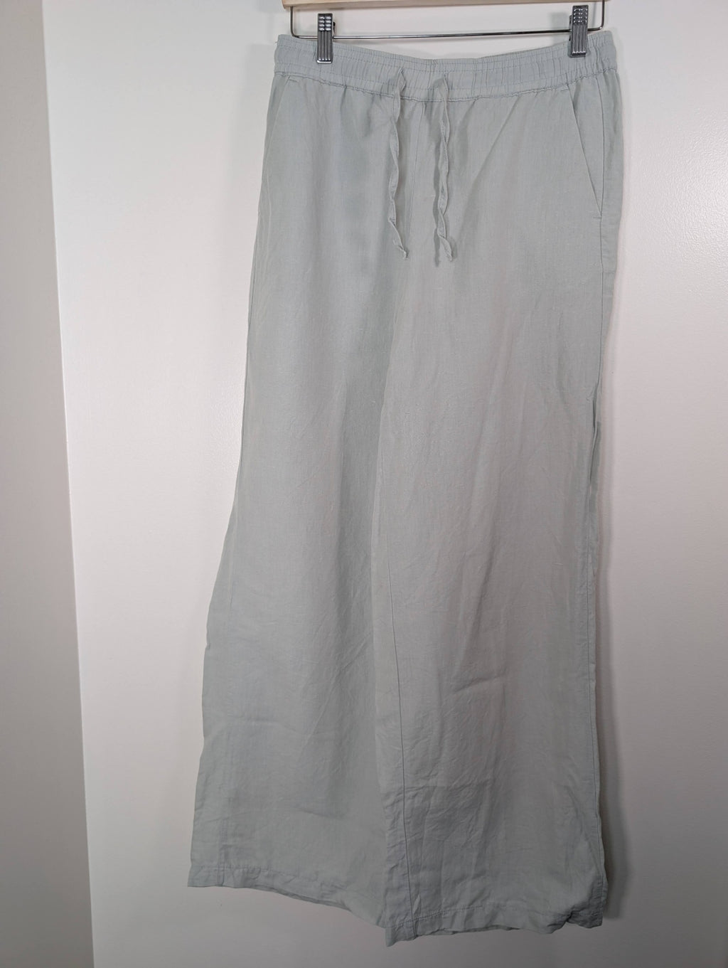 Mavi light sage wide leg pant - S