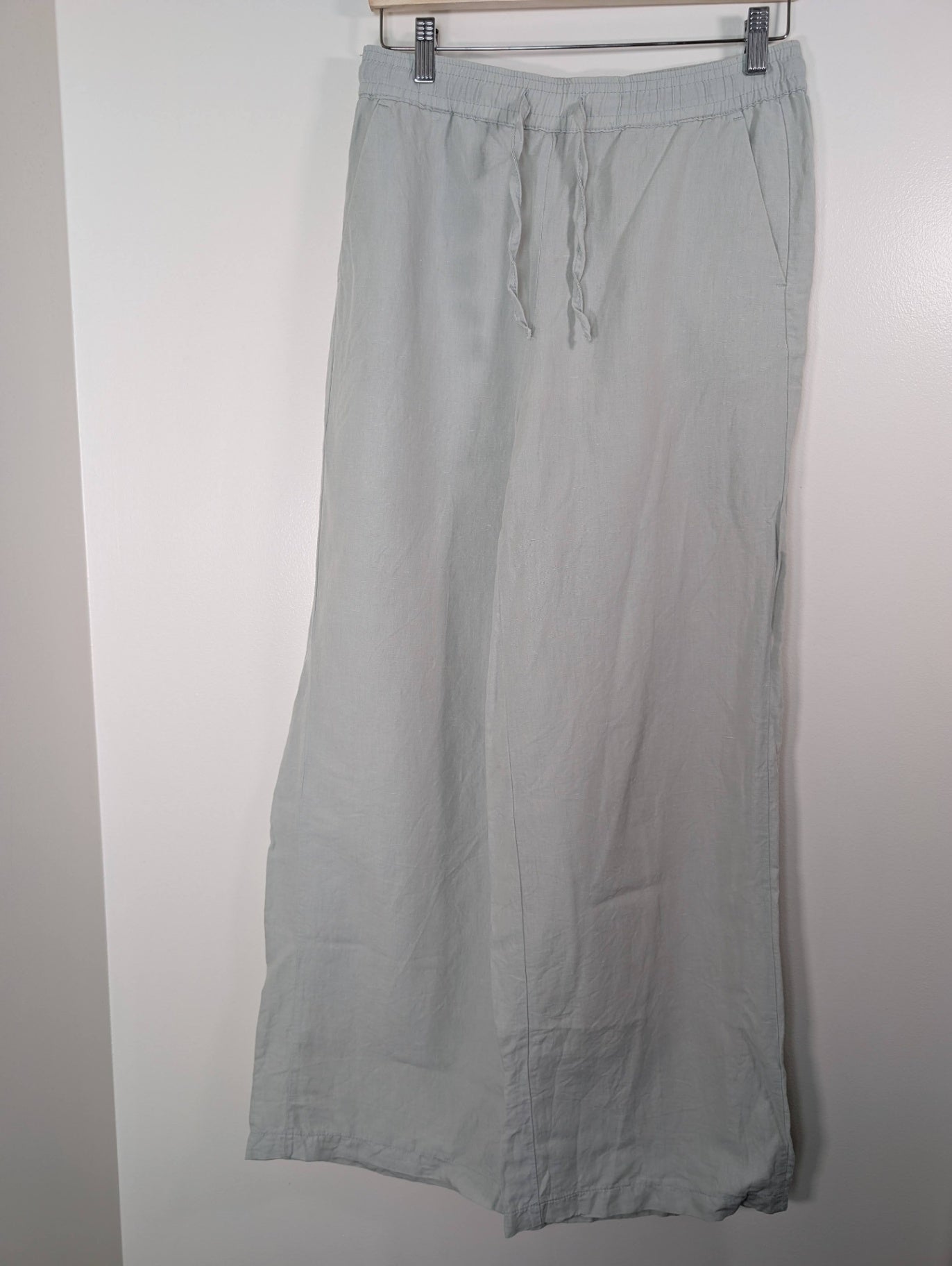 Mavi light sage wide leg pant - S