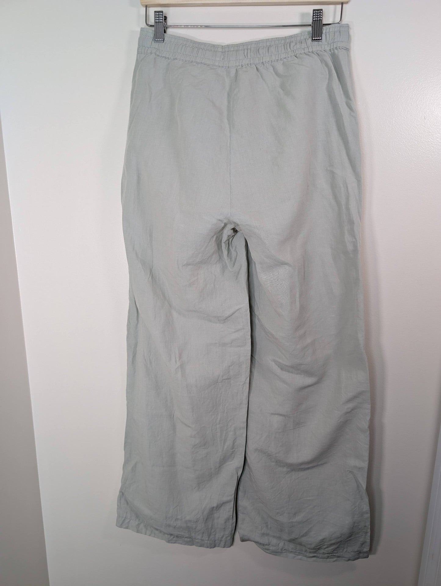 Mavi light sage wide leg pant - S