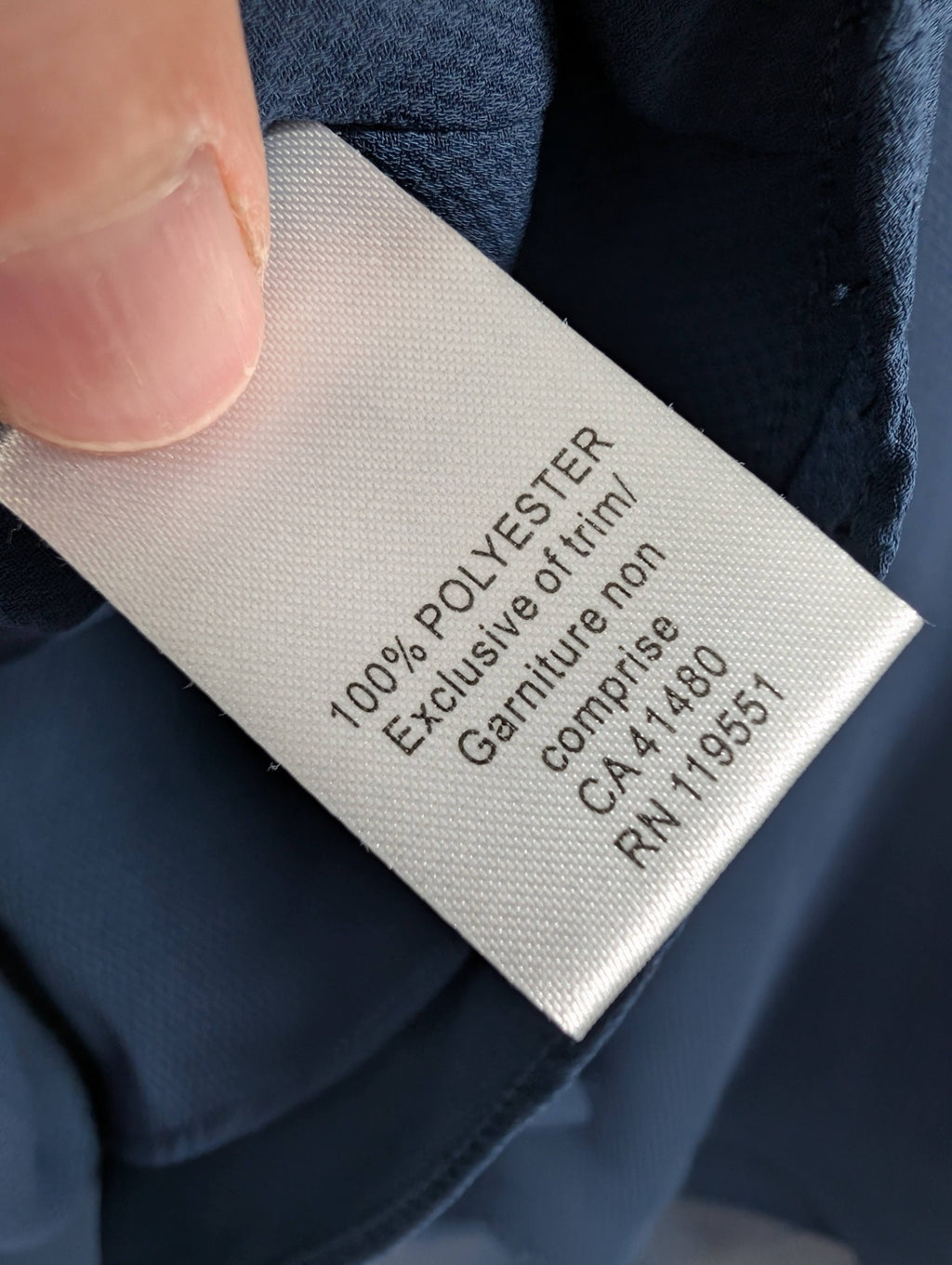 Gentle Fawn navy blouse - M
