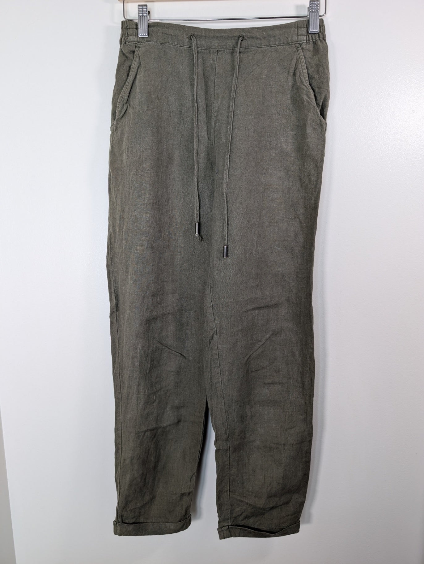 Max 100% linen pants - Appears S