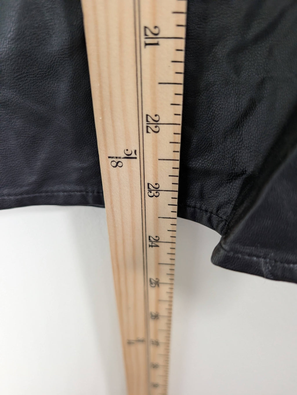 Banana Republic pleather blouse- M