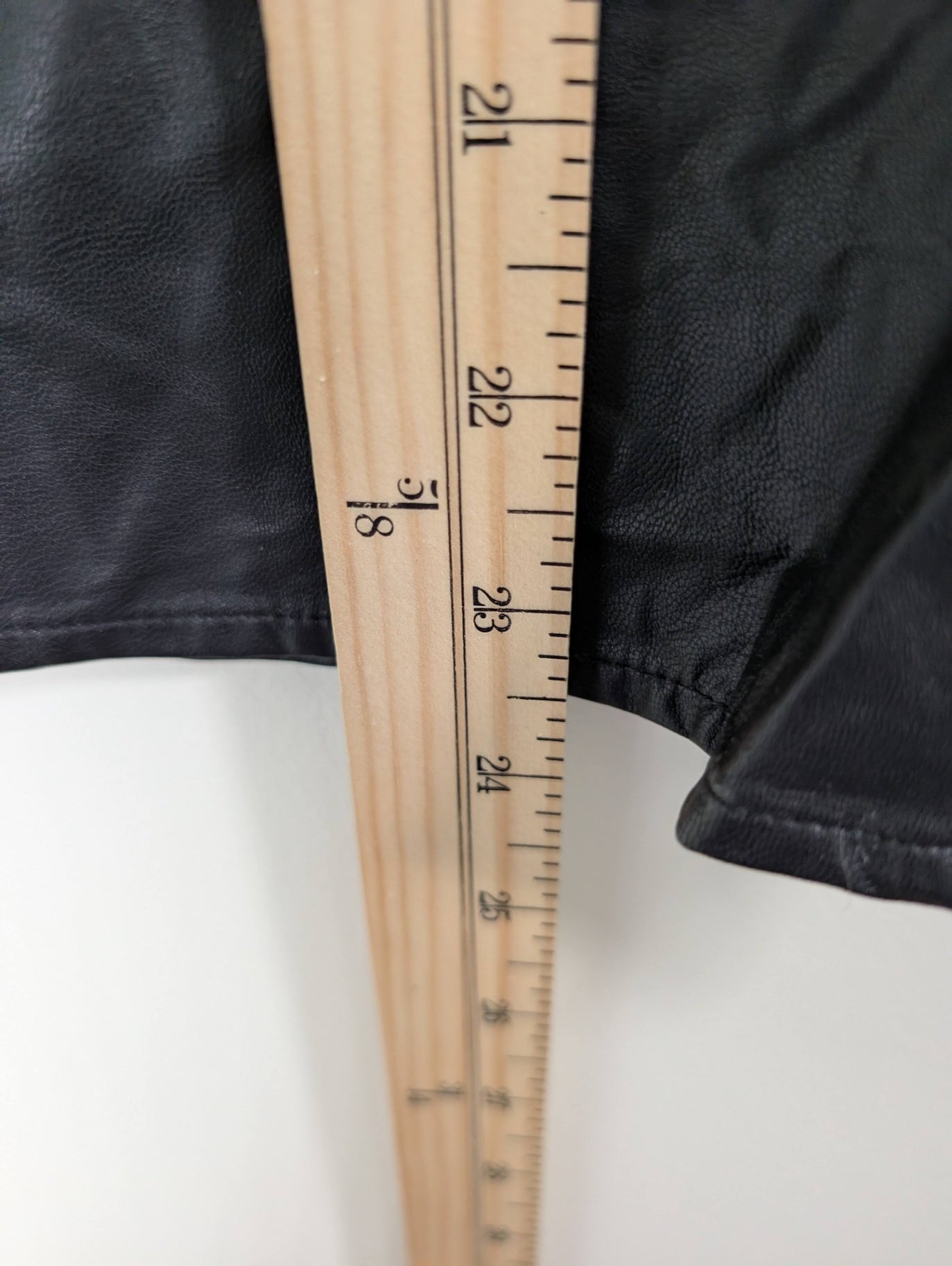 Banana Republic pleather blouse- M