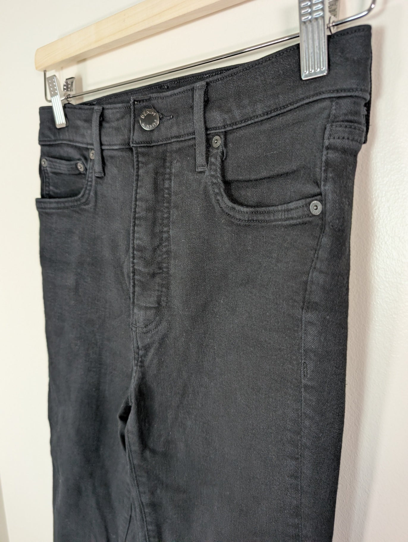 Denim Forum the lola high rise skinny crop - 28