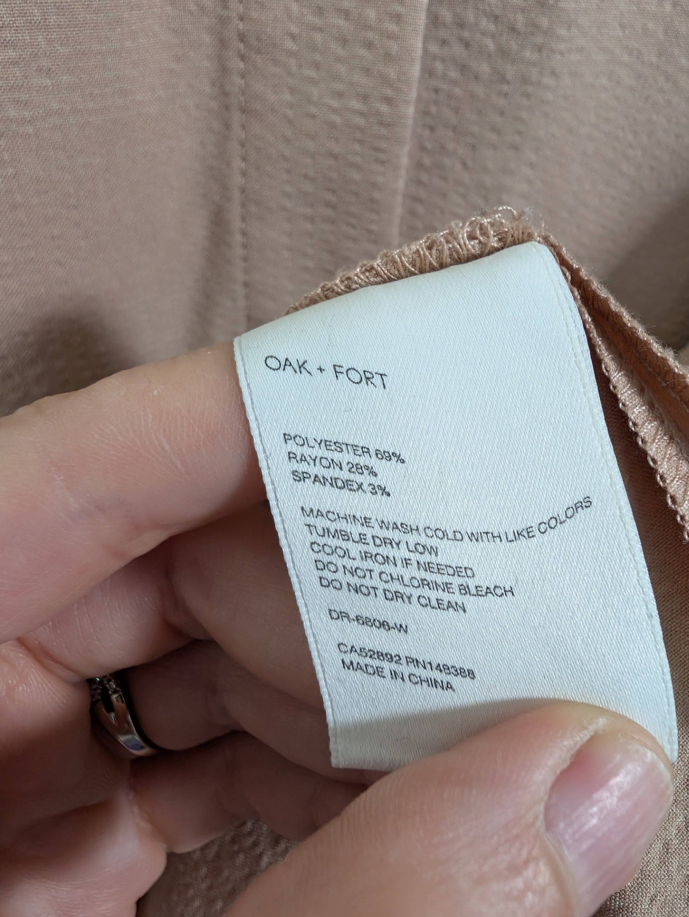 Oak + Fort button up dress - S