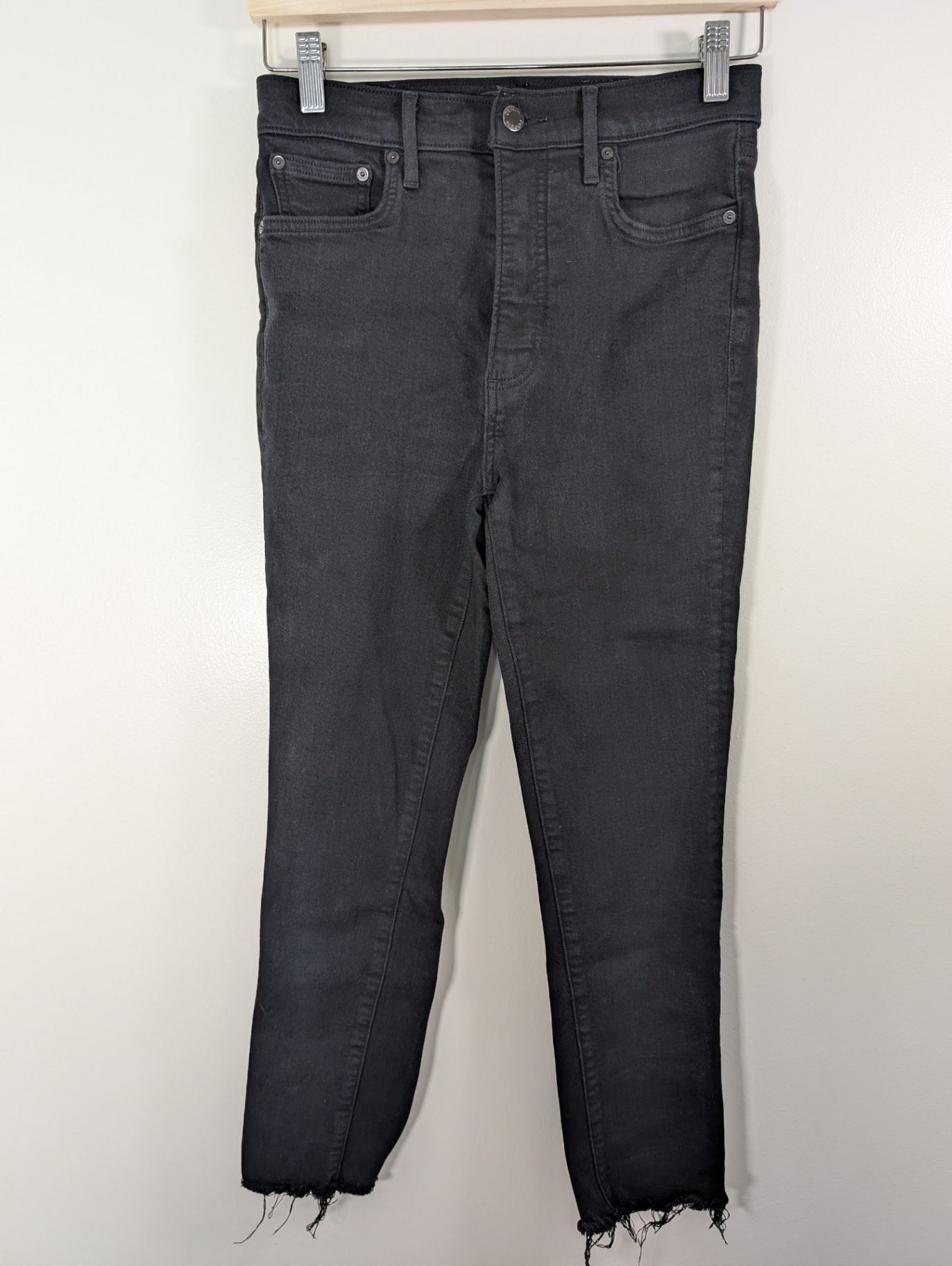 Denim Forum the lola high rise skinny crop - 28