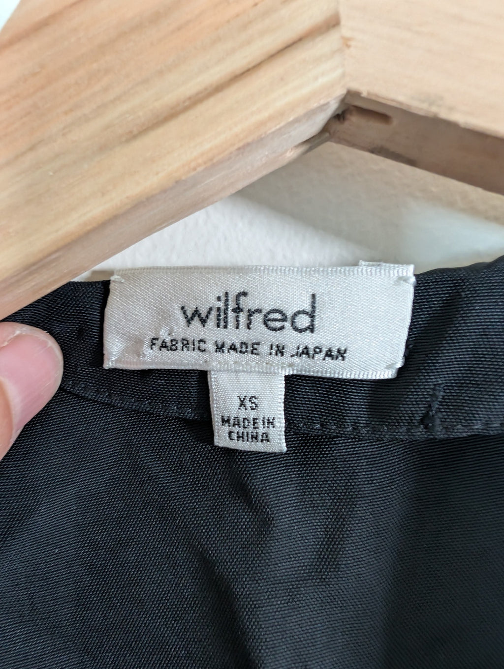 Wilfred black blouse - XS
