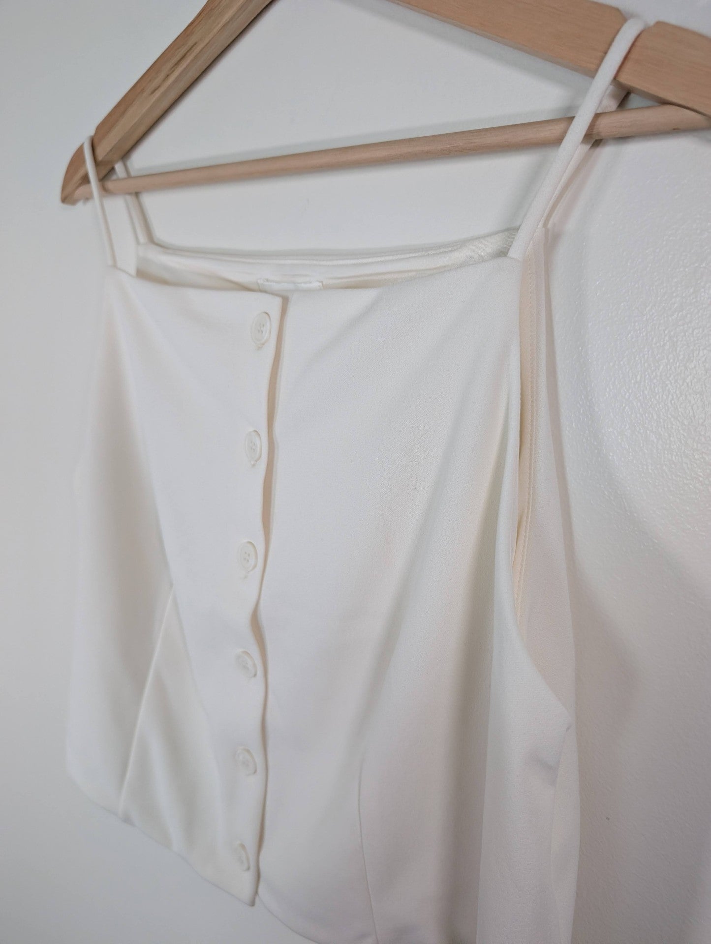 H&M white blouse - L