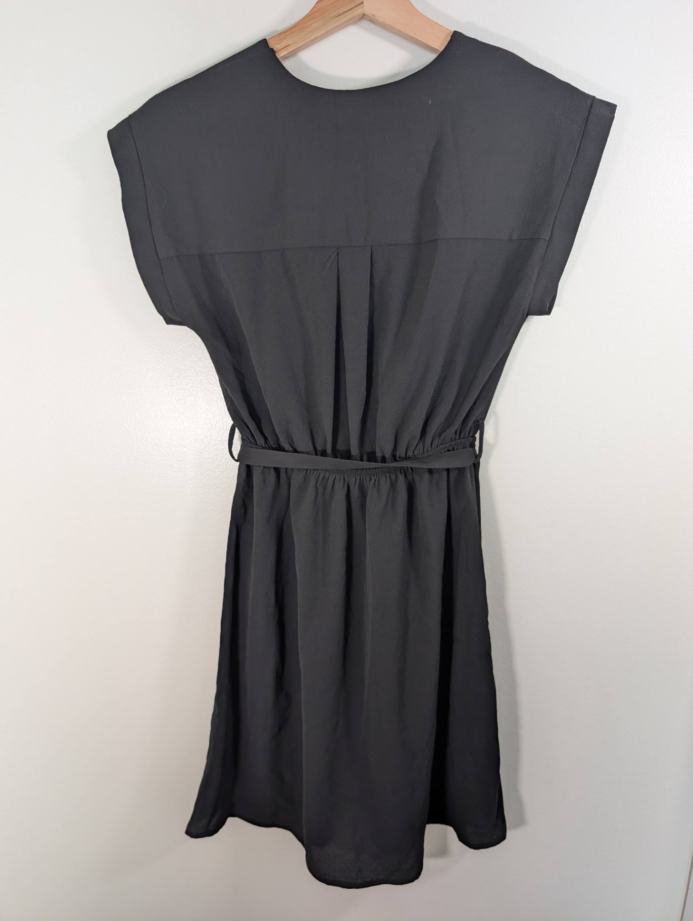 monteau black dress - S