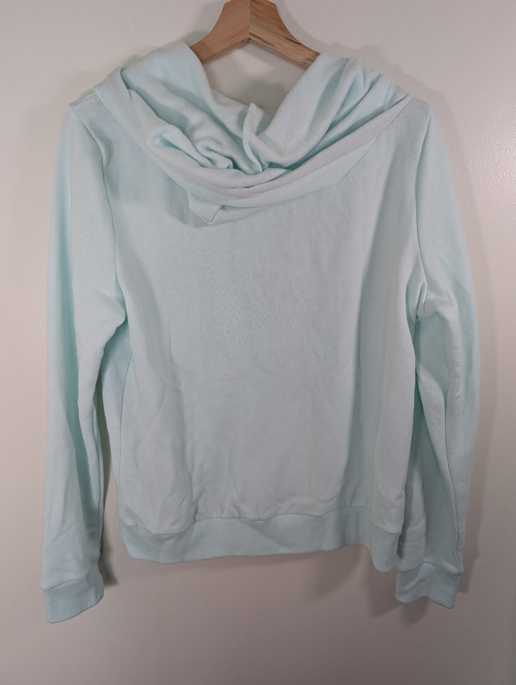 PINK blue zip hoodie - M