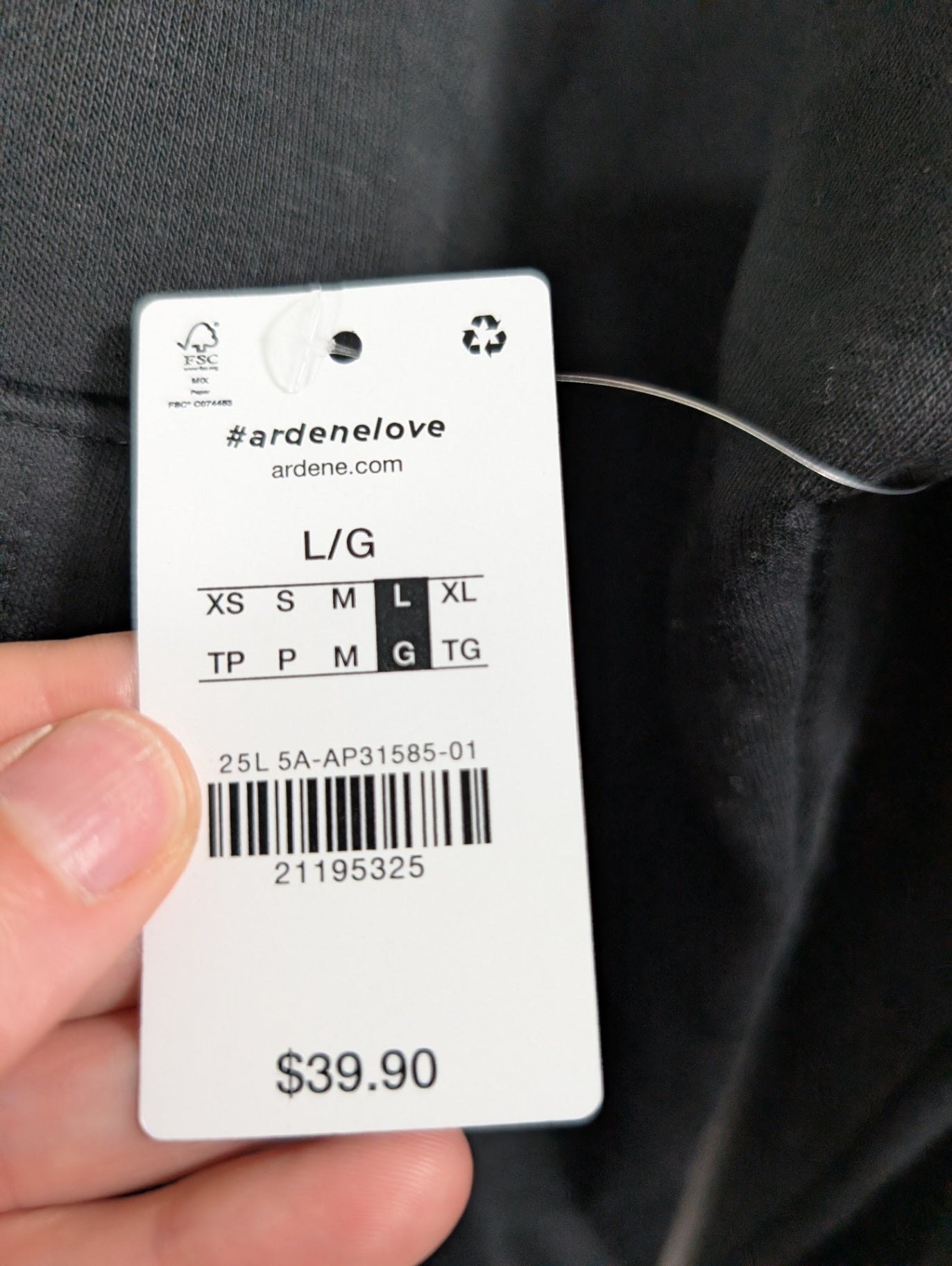 NWT Ardene hoodie - L