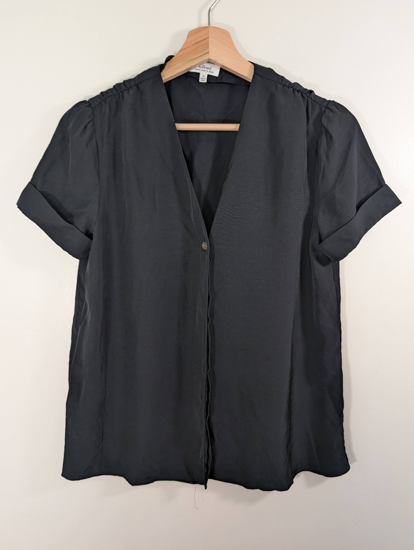 Wilfred black blouse - XS