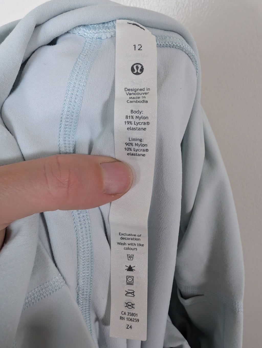 Lululemon blue leggings - 12