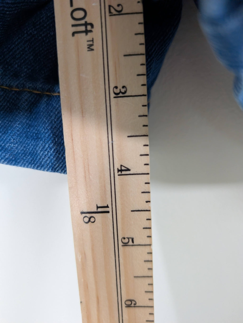 Giorgio Saint'Angelo denim wrap skort - 8