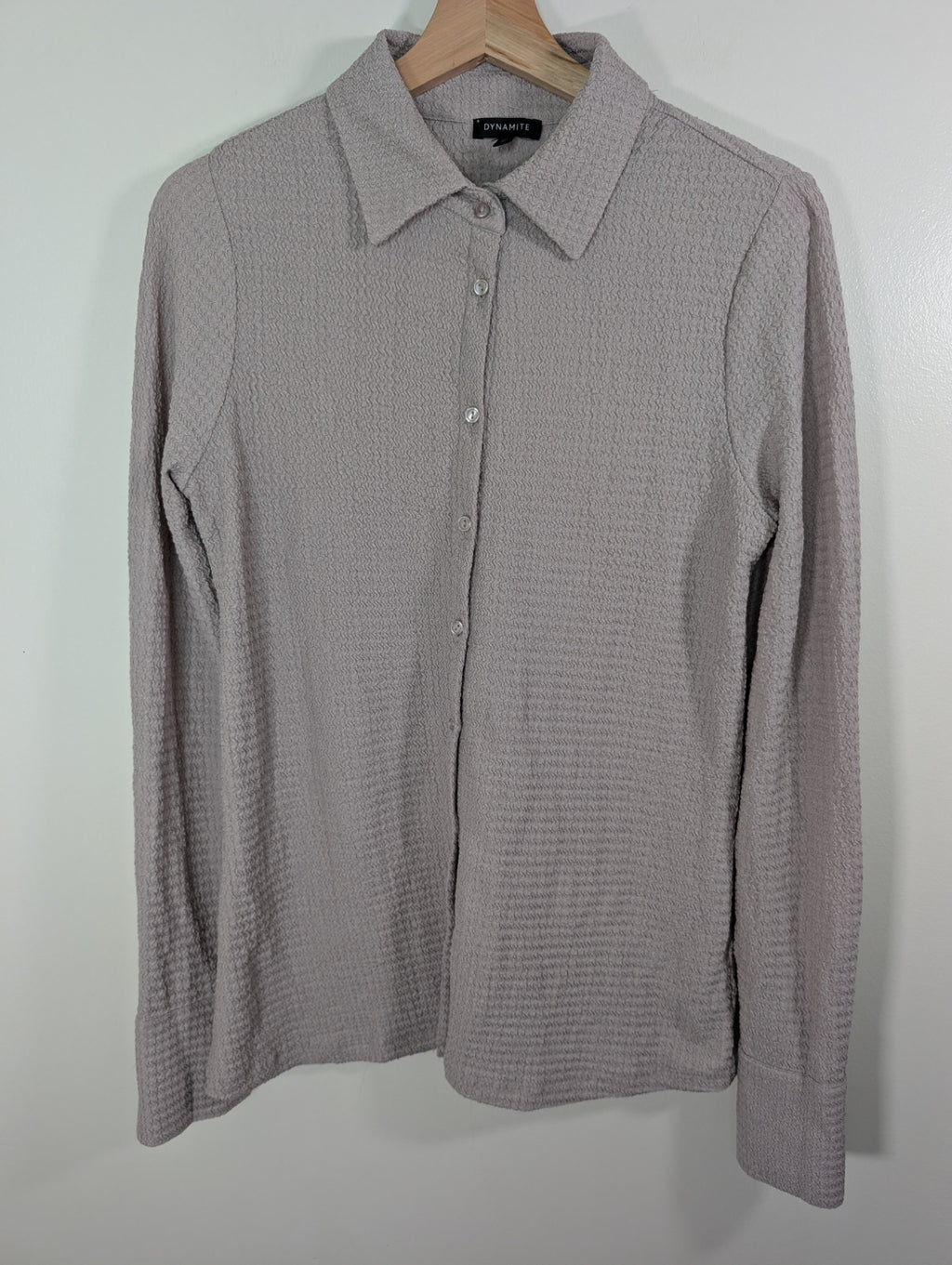 Dynamite grey blouse - S