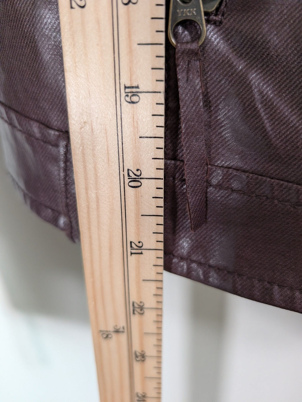 GUESS brown moto jacket - M