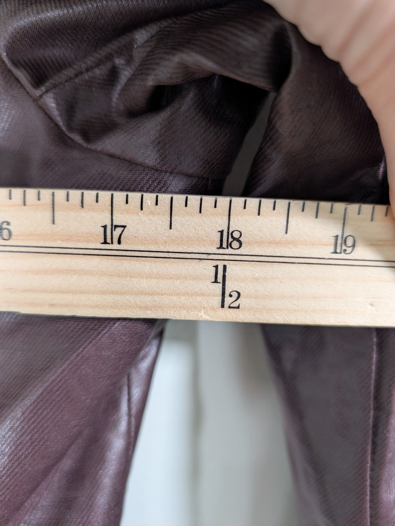 GUESS brown moto jacket - M