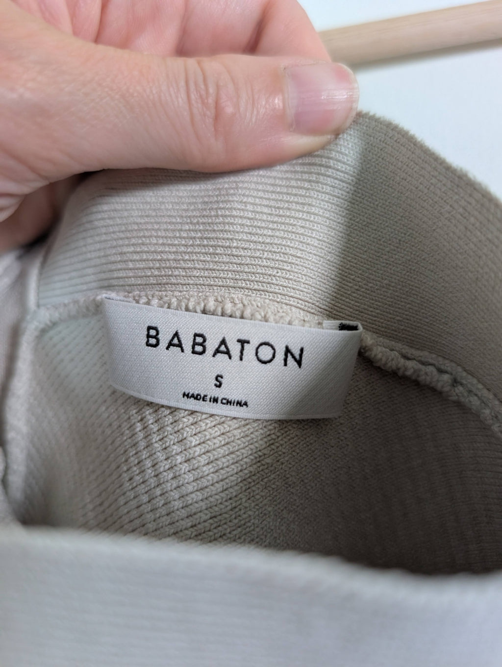 Babaton halter ribbed tank - S
