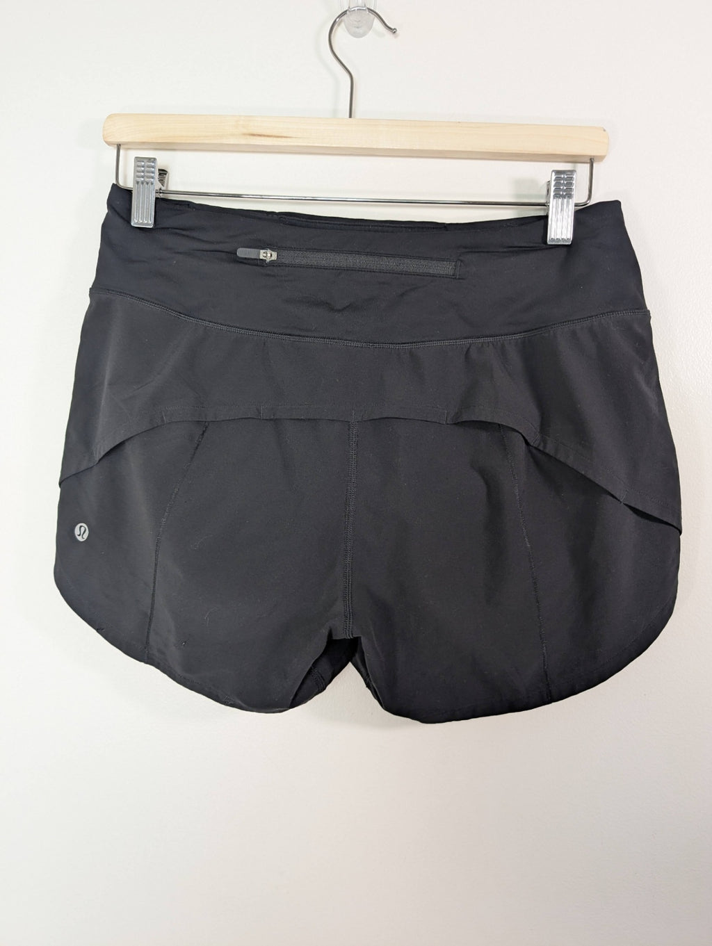 Lululemon black speed shorts - 6