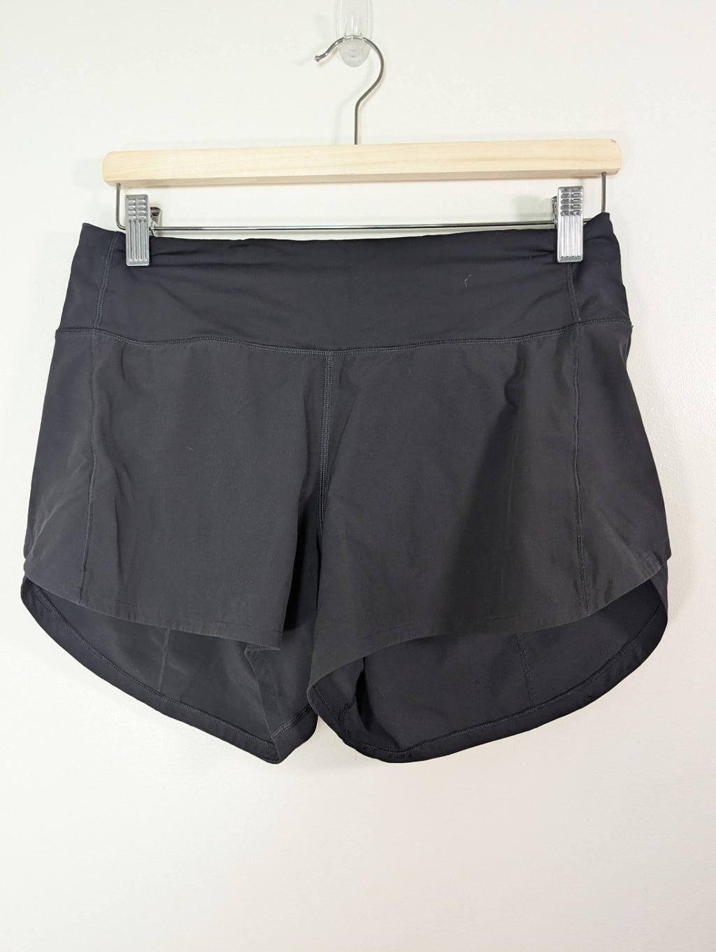 Lululemon black speed shorts - 6