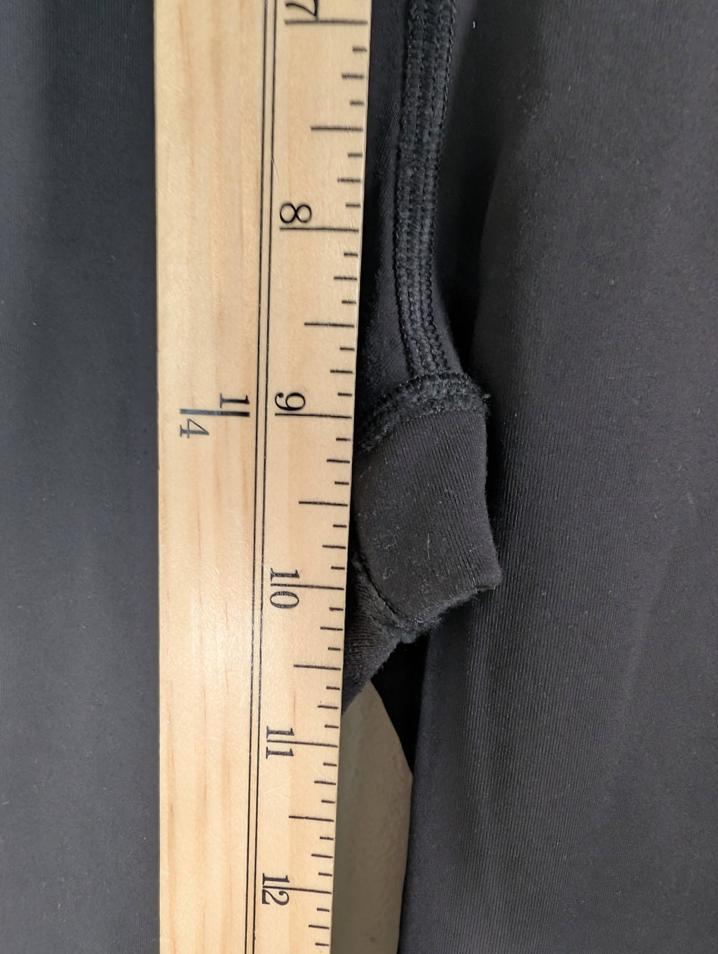 Lululemon black crop leggings - 6