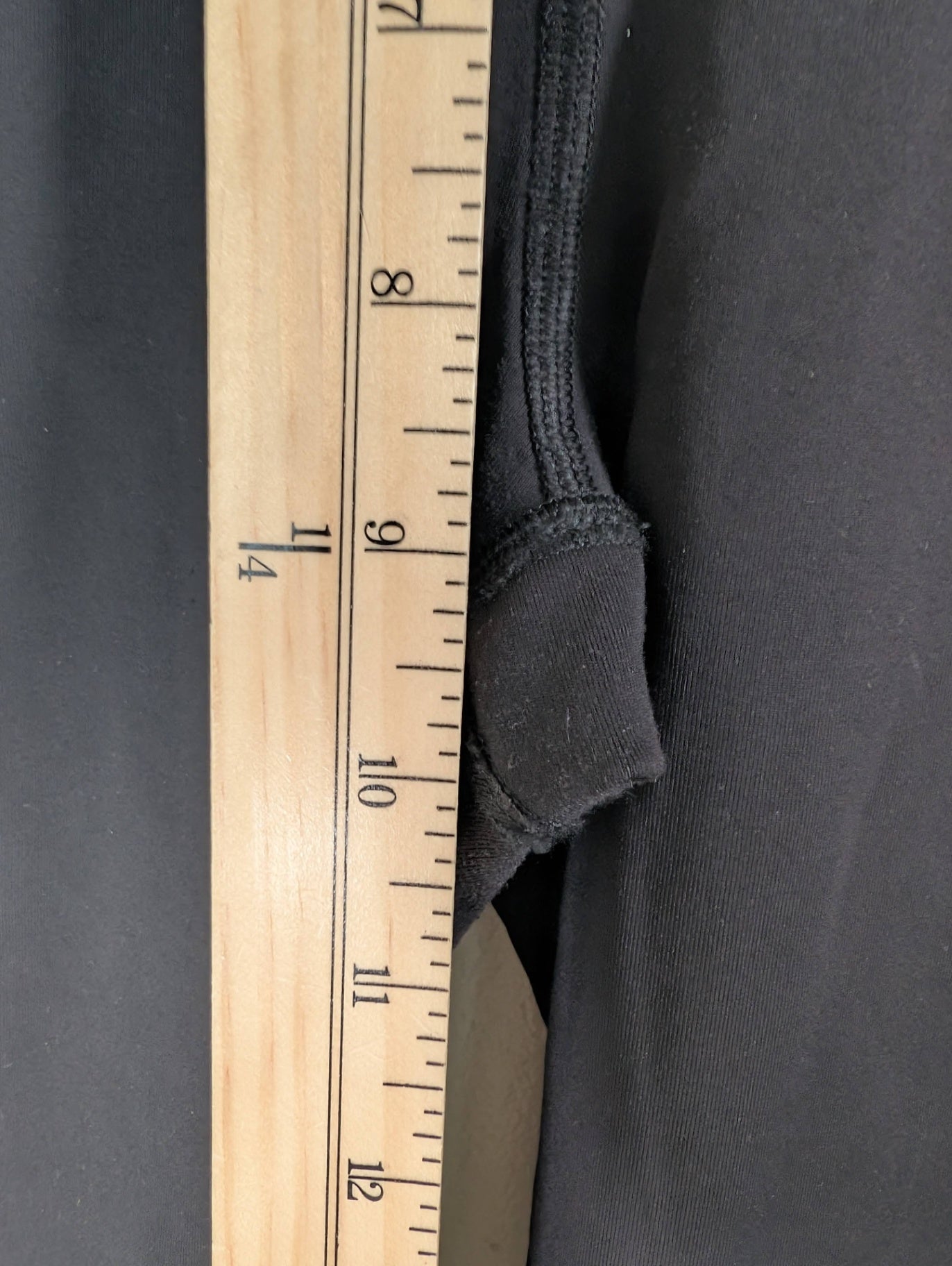 Lululemon black crop leggings - 6