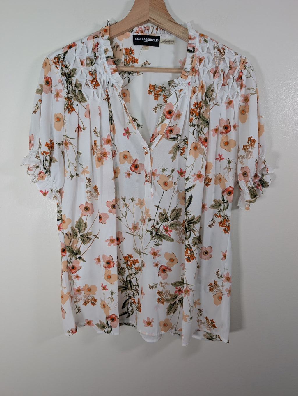 Karl Lagerfield blouse - L