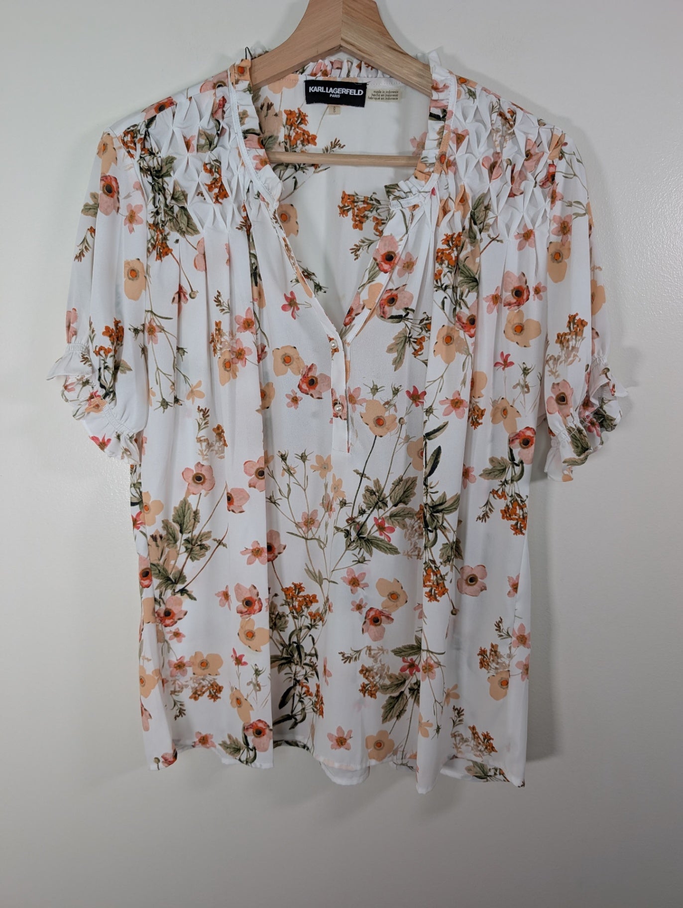Karl Lagerfield blouse - L