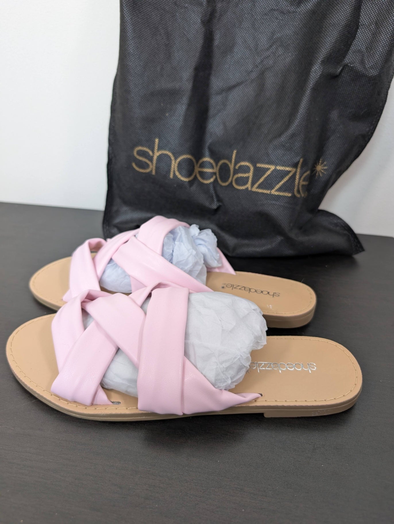 NWT Shoedazzle pink flats- 7