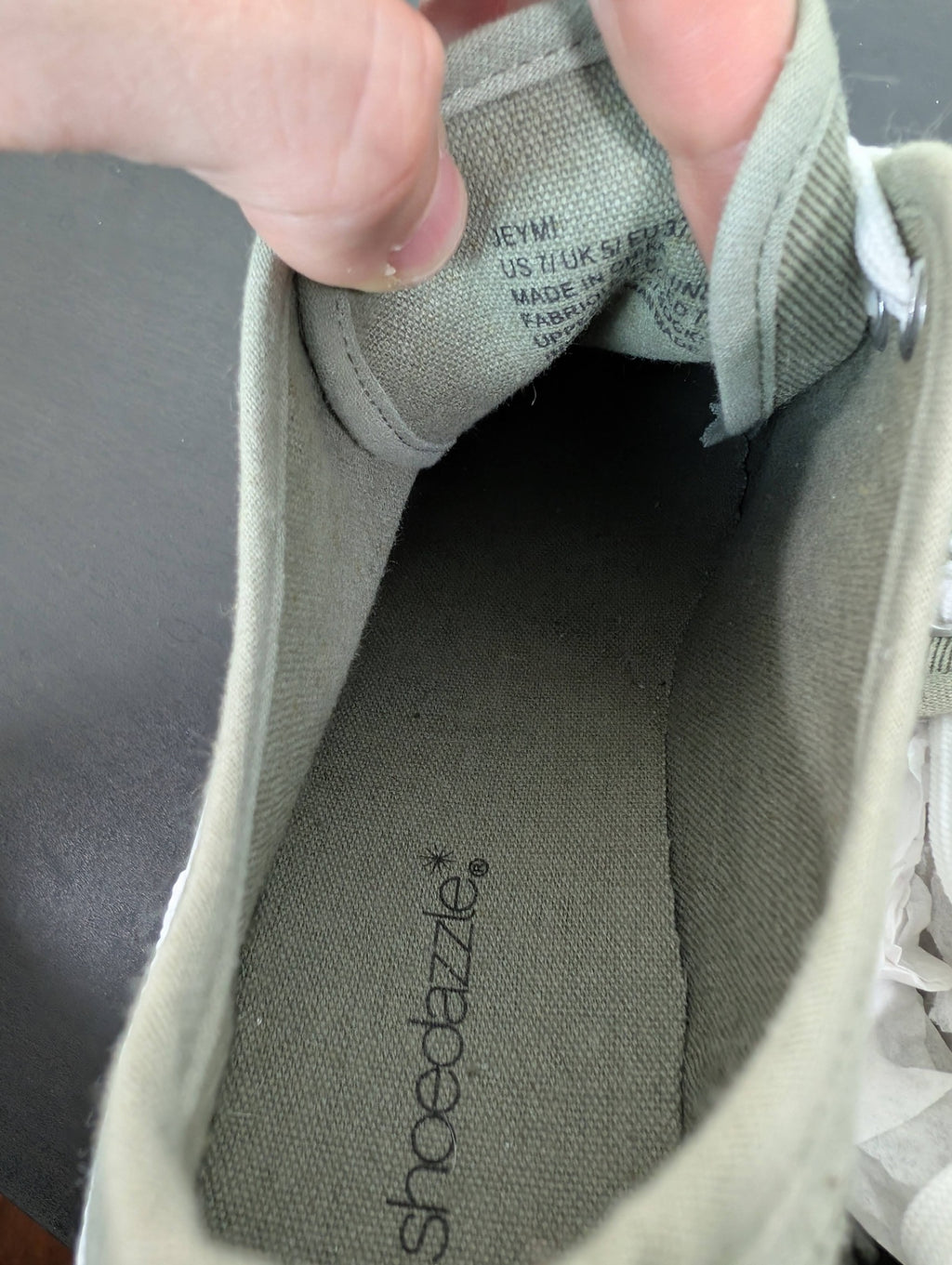 NWT Shoedazzle green sneakers - 7