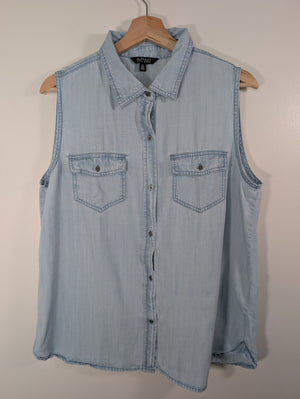 Buffalo David Bitton denim style blouse - L