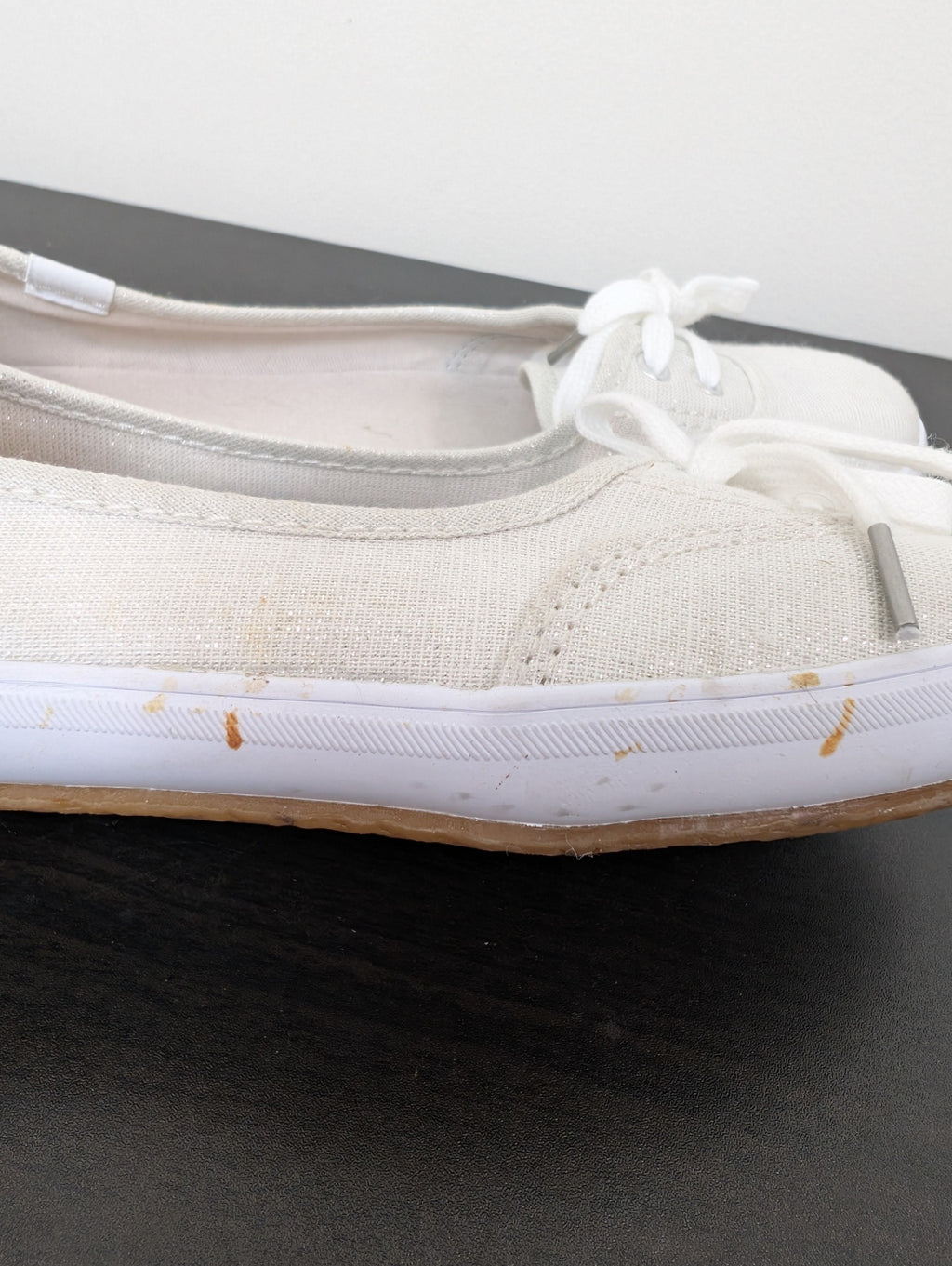 Keds metallic ballerina sneakers - 7