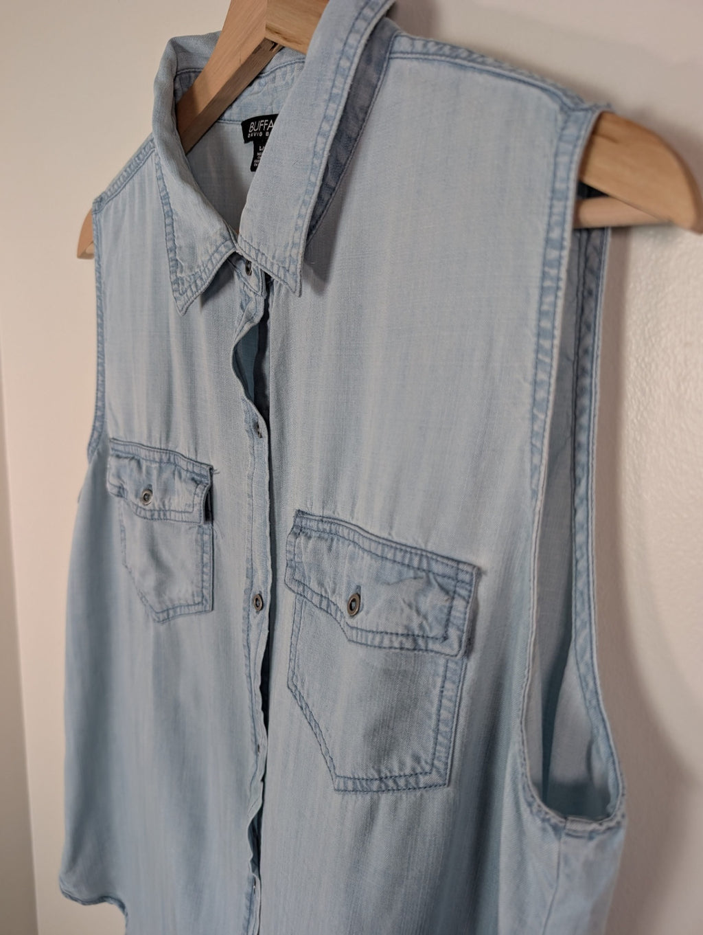 Buffalo David Bitton denim style blouse - L