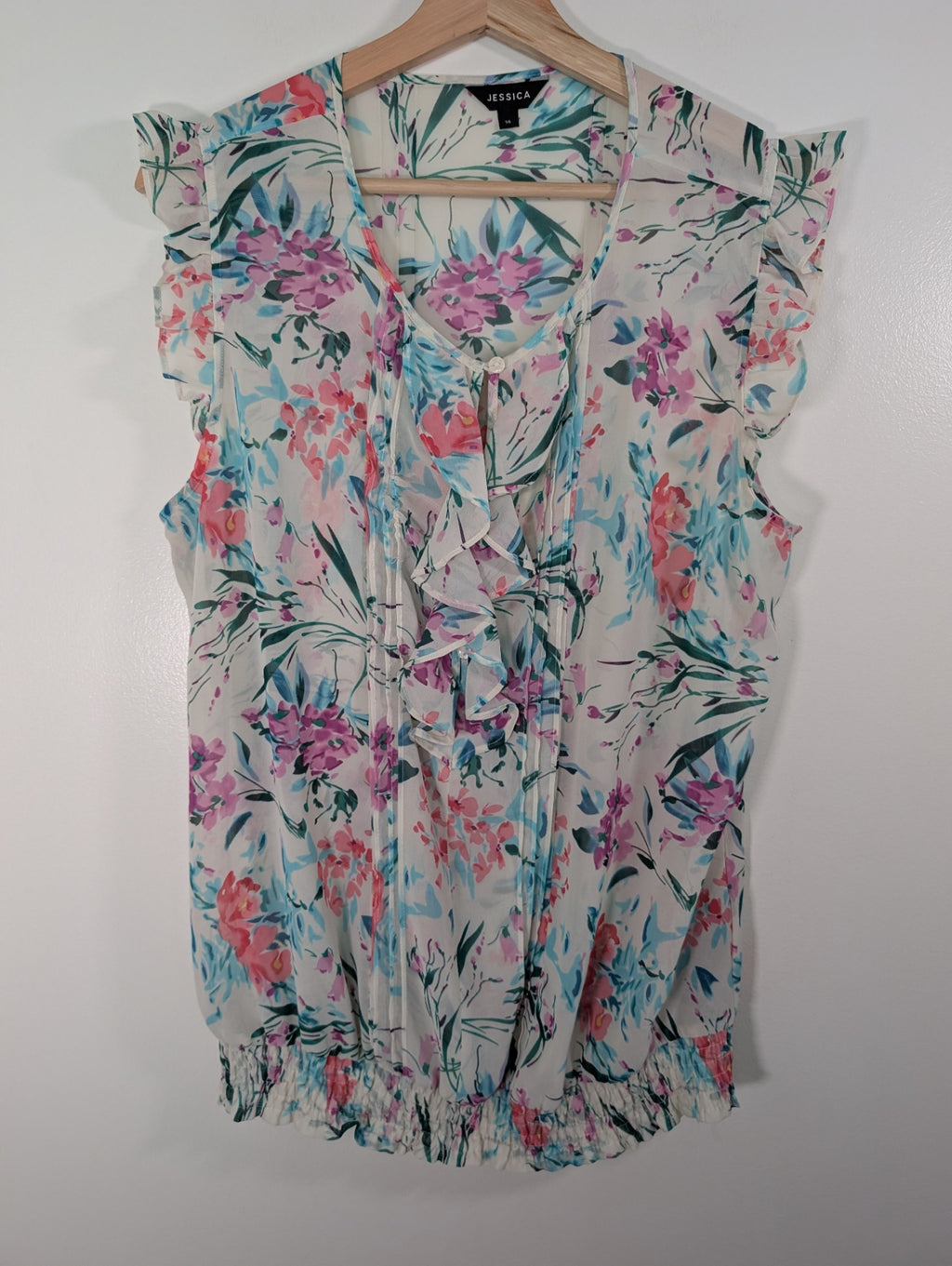 Jessica floral blouse - 14