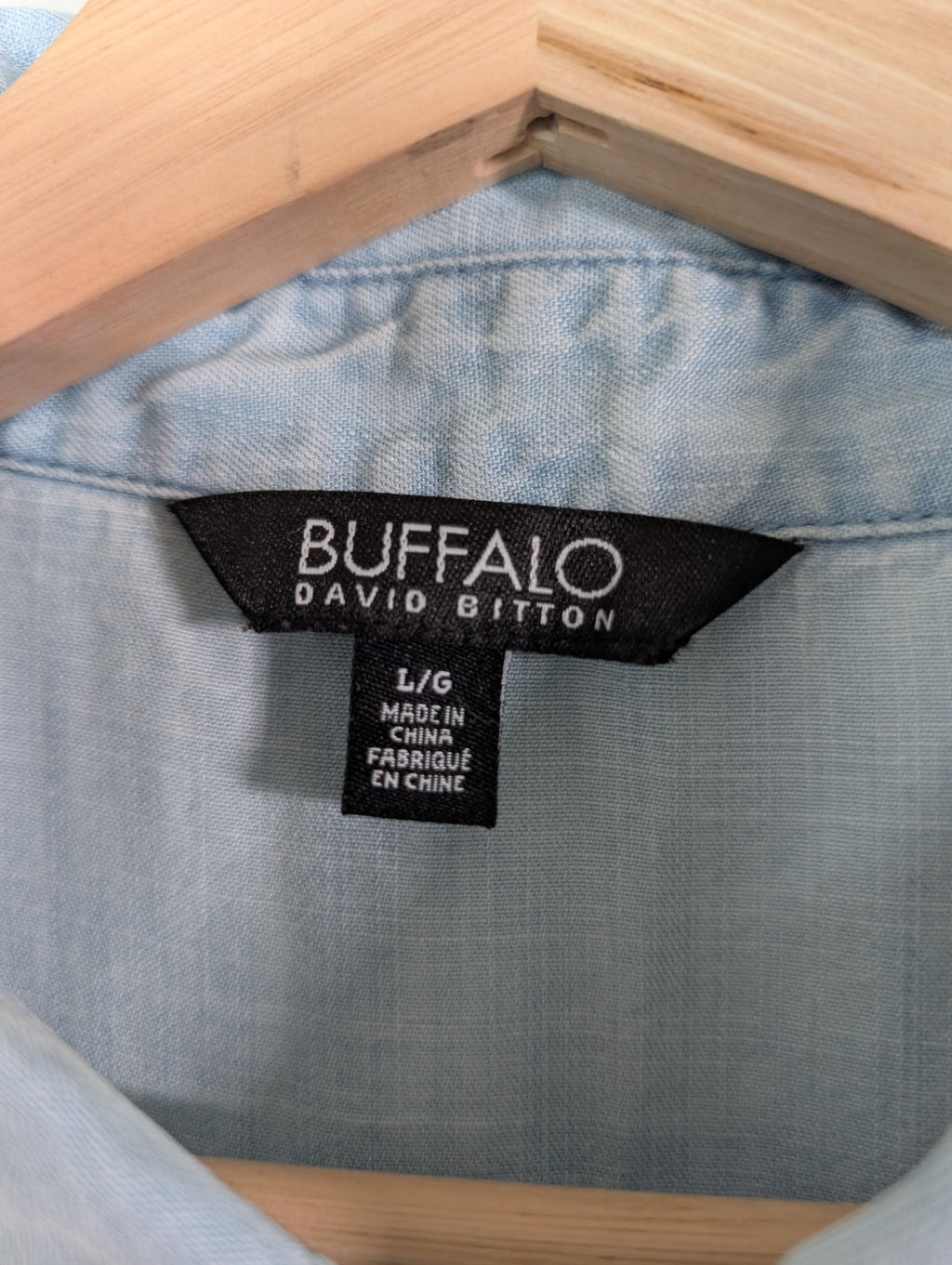 Buffalo David Bitton denim style blouse - L
