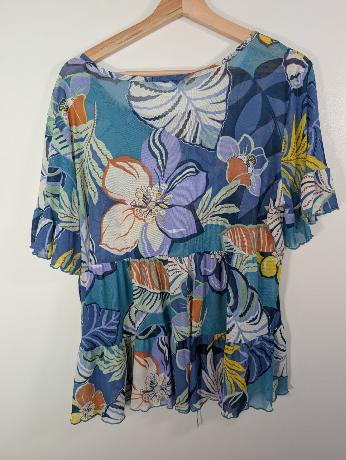 Kim & Cami floral blouse - Large