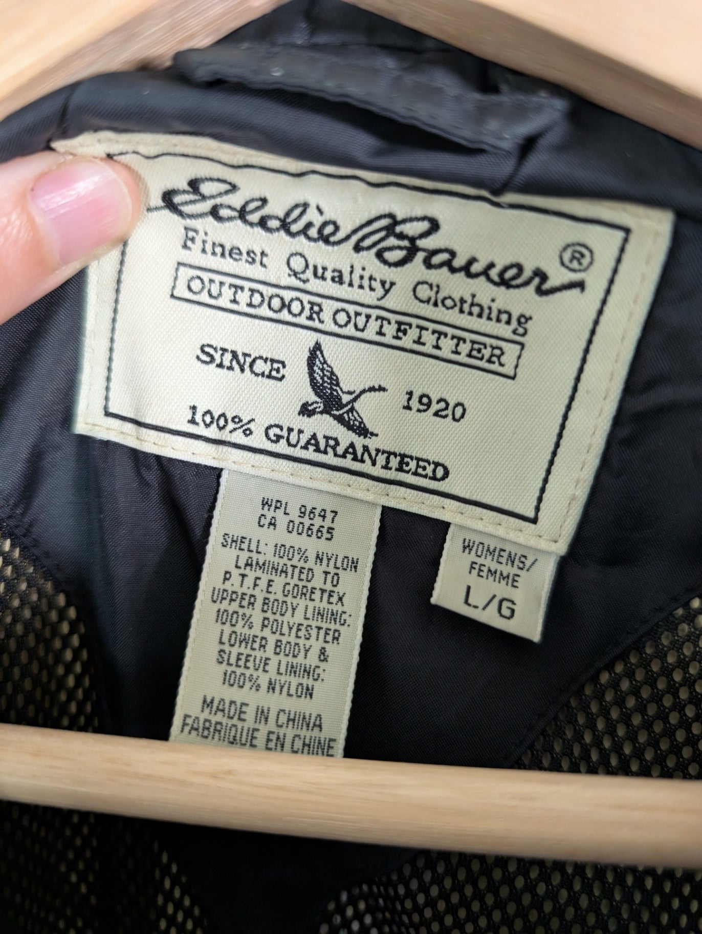 Eddie Bauer jacket- L