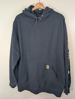 Carhartt navy hoodie - XL