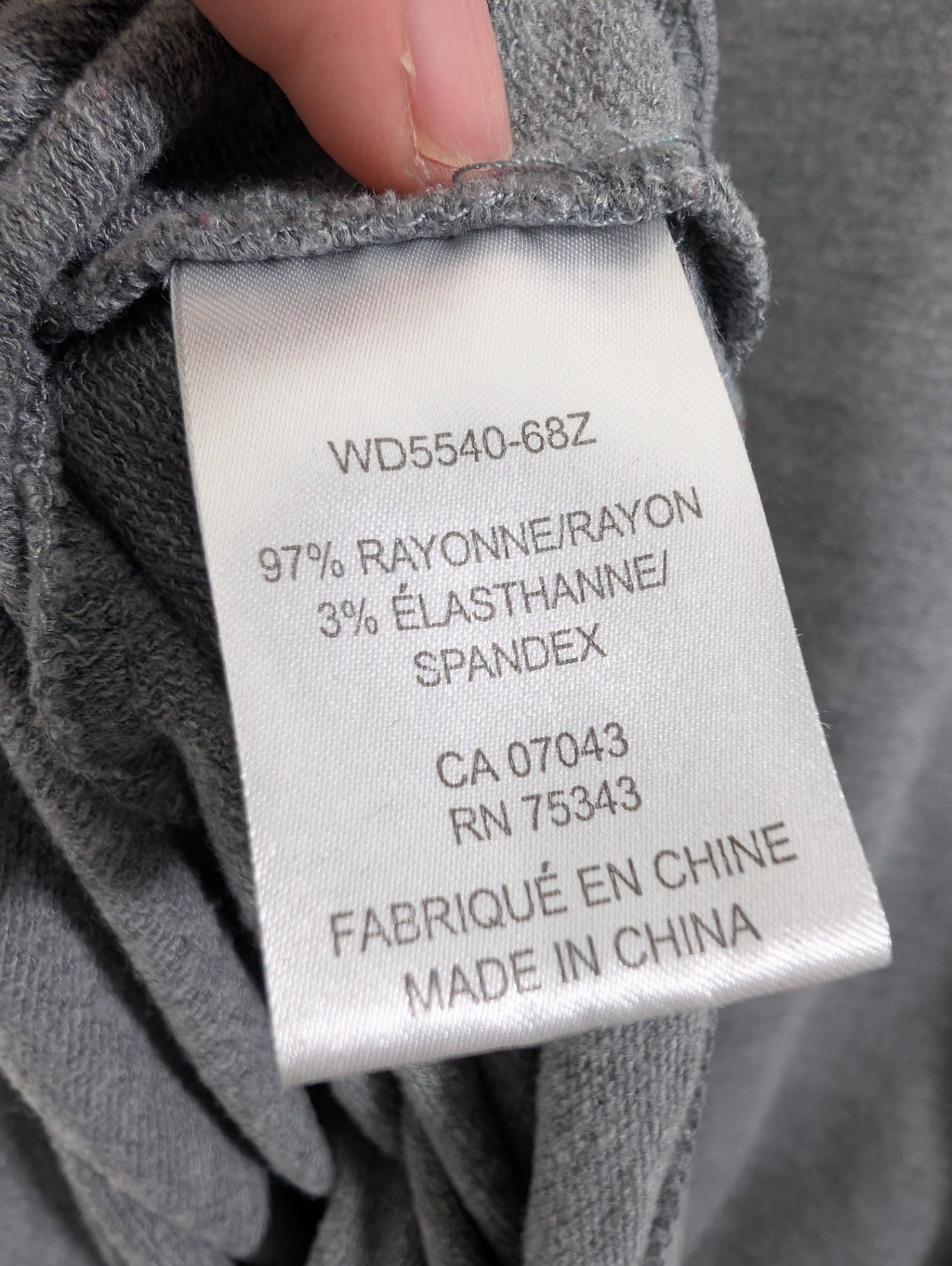 C&C california grey shirt dress - M