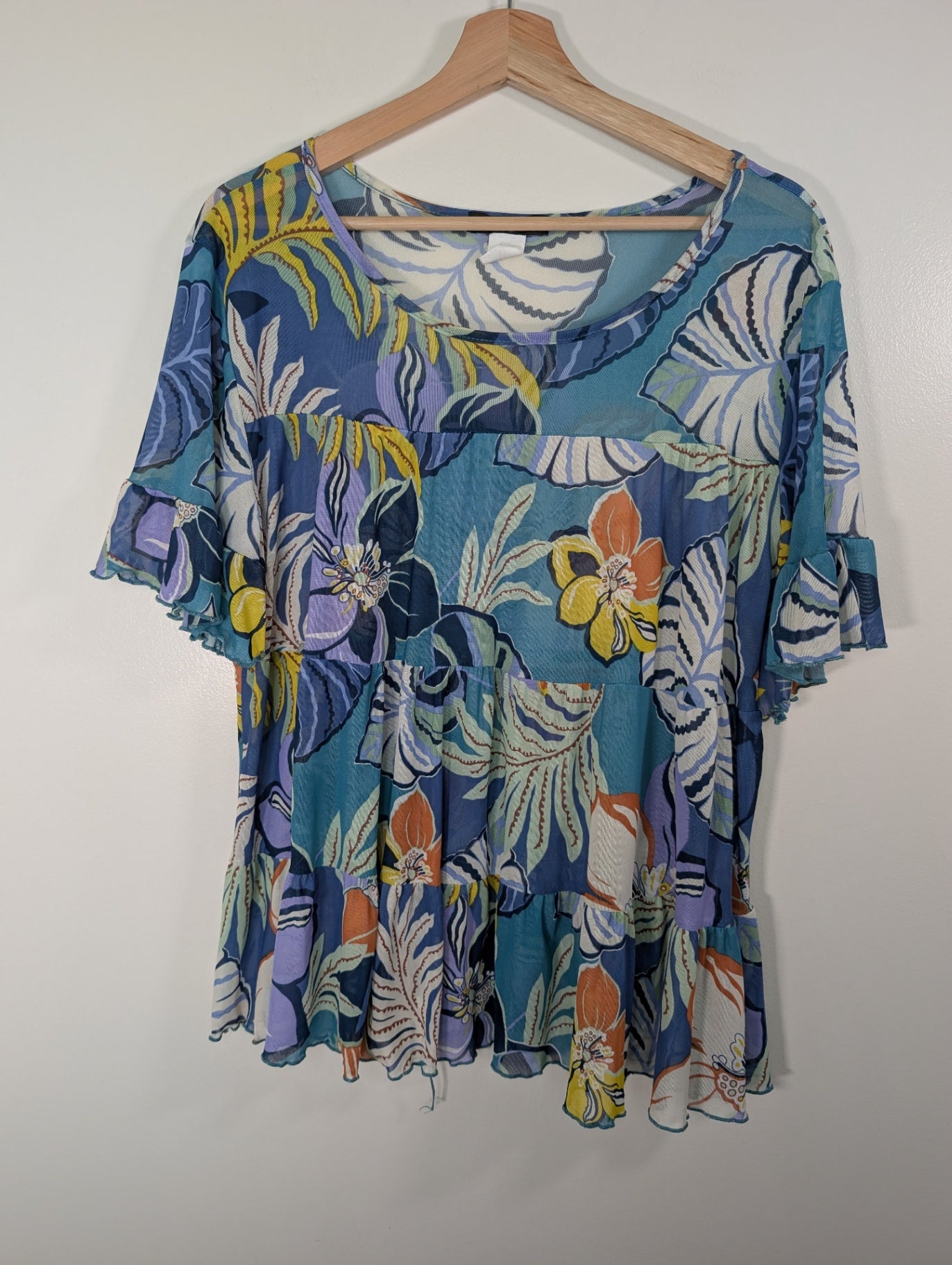 Kim & Cami floral blouse - Large