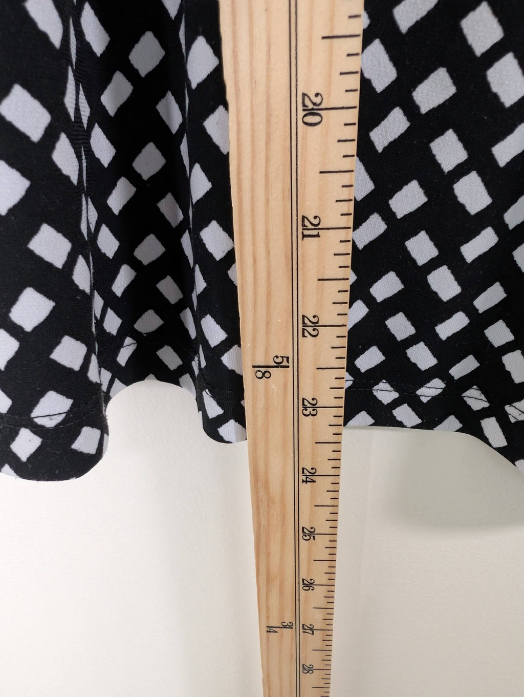 Allison Daley polka-square blouse - M