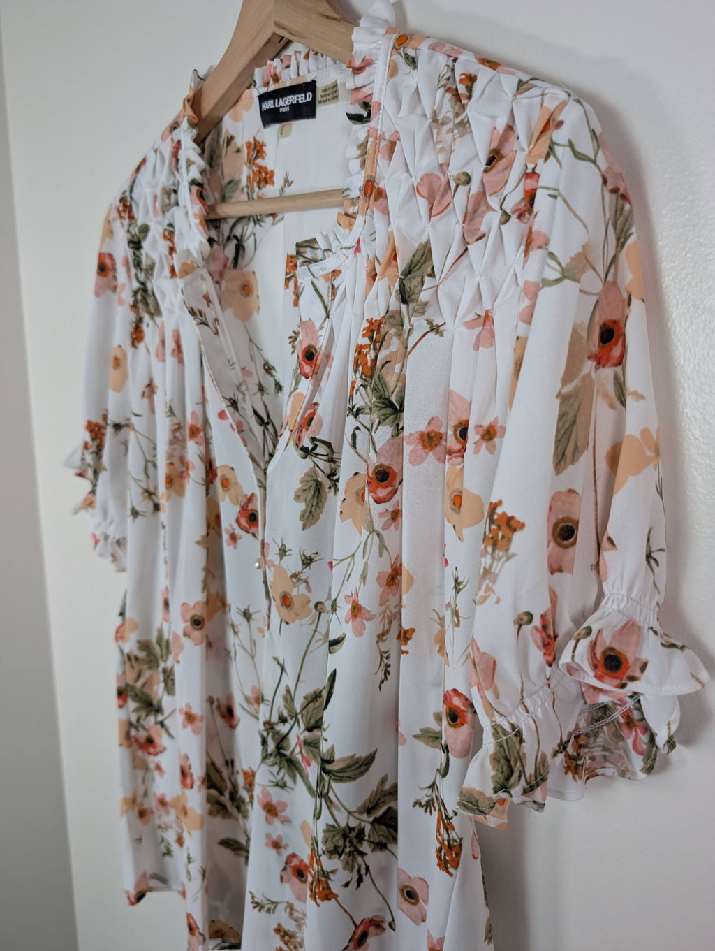 Karl Lagerfield blouse - L