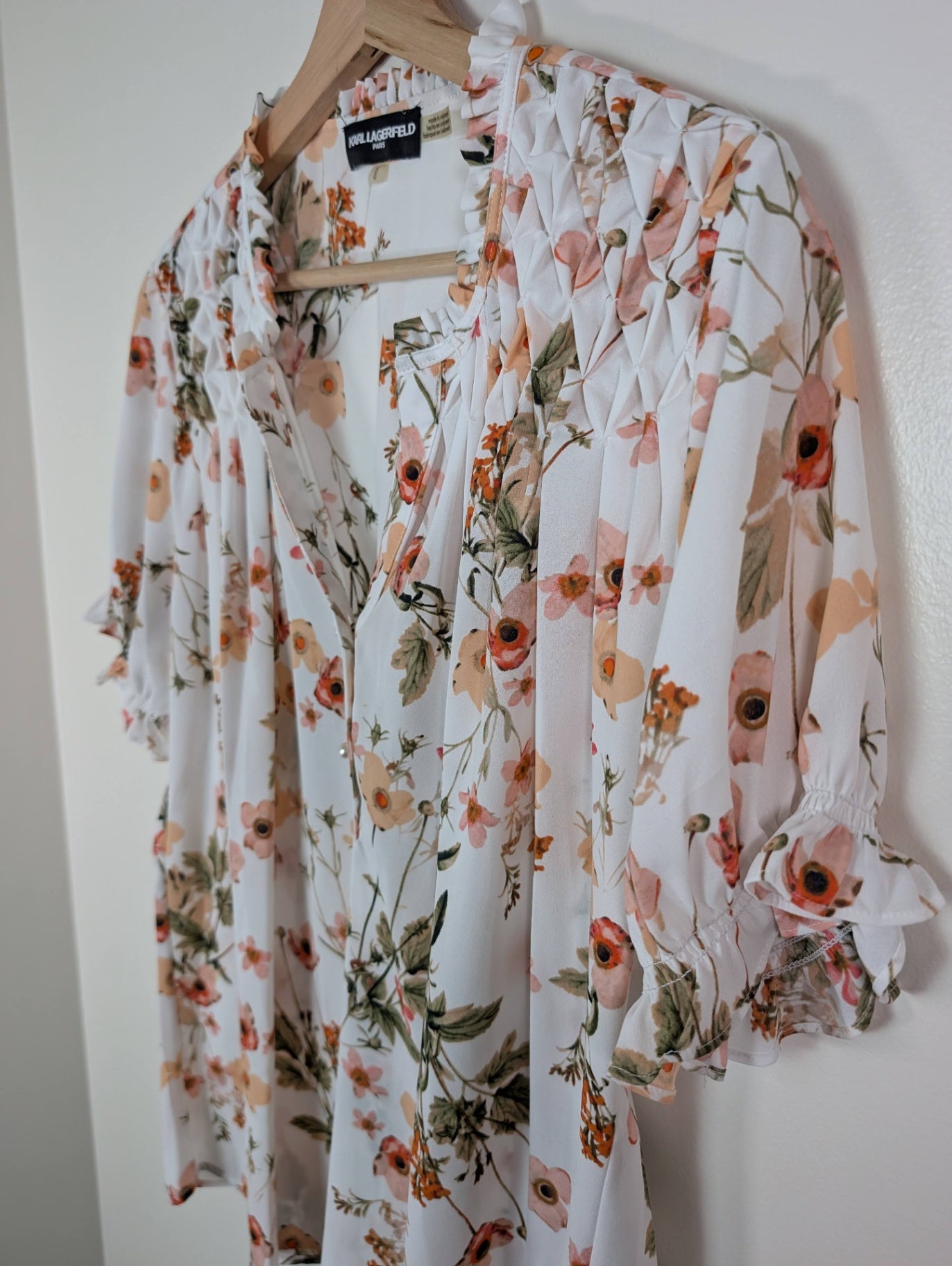 Karl Lagerfield blouse - L