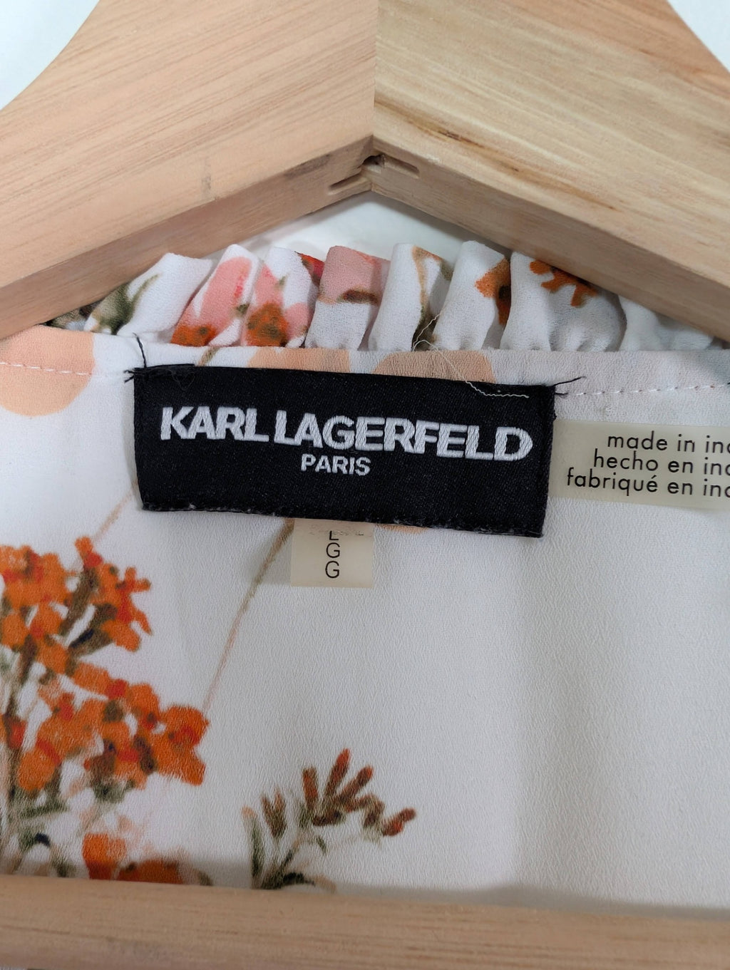 Karl Lagerfield blouse - L