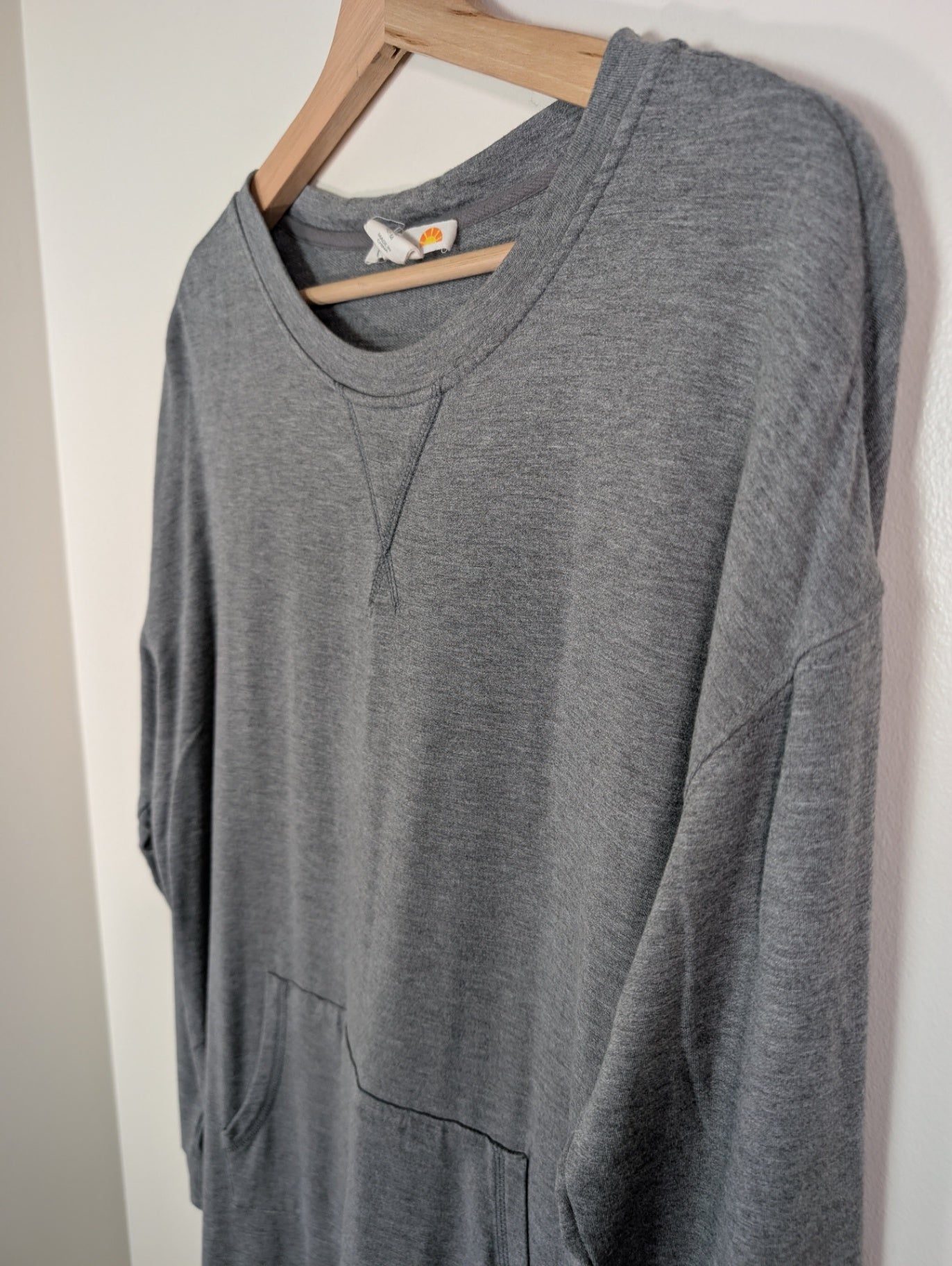 C&C california grey shirt dress - M