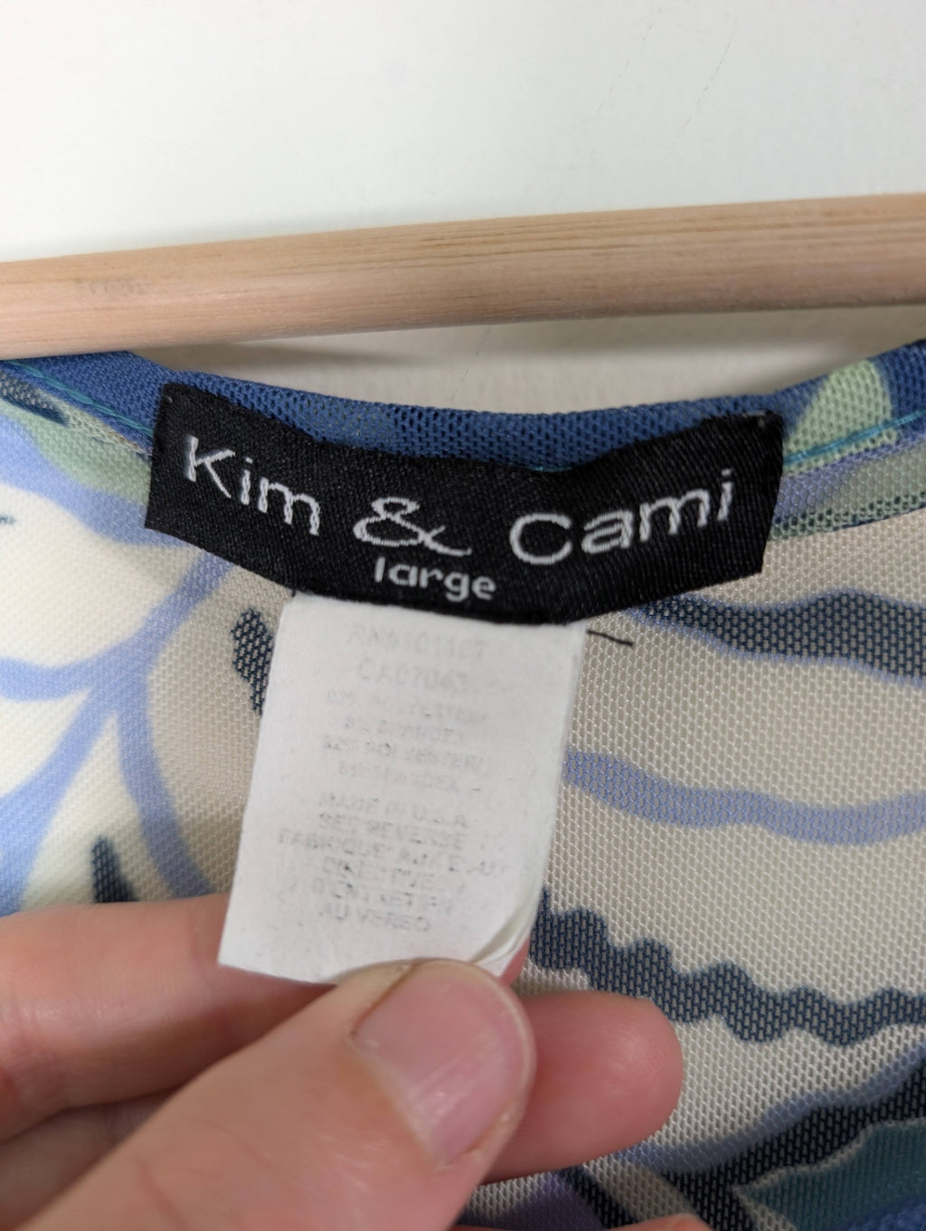 Kim & Cami floral blouse - Large