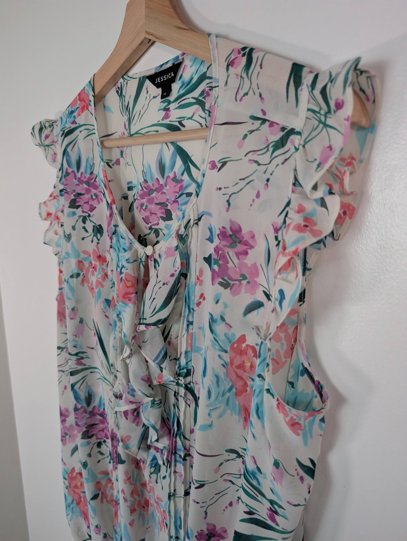 Jessica floral blouse - 14