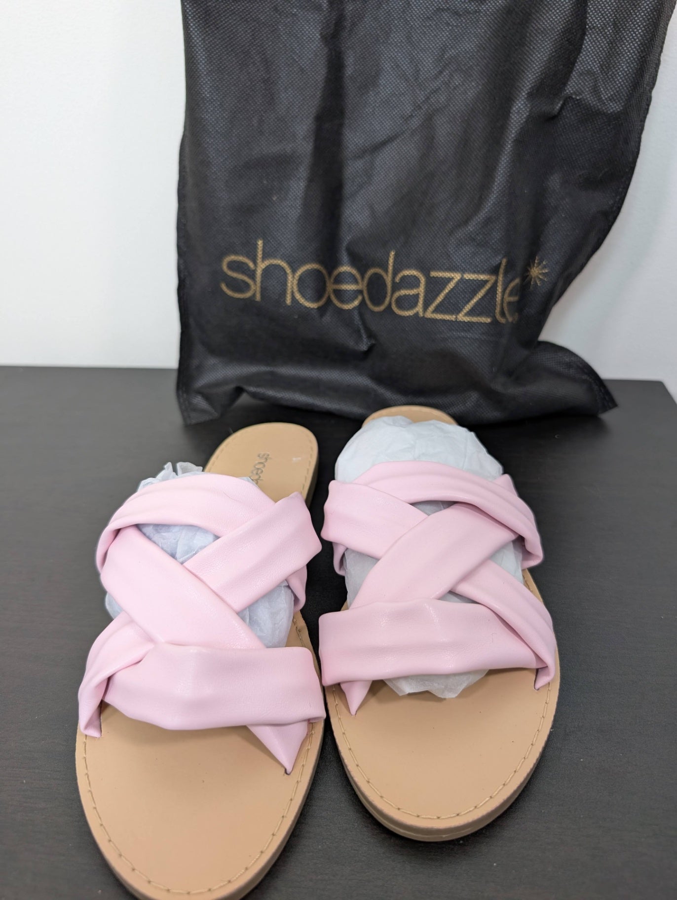 NWT Shoedazzle pink flats- 7
