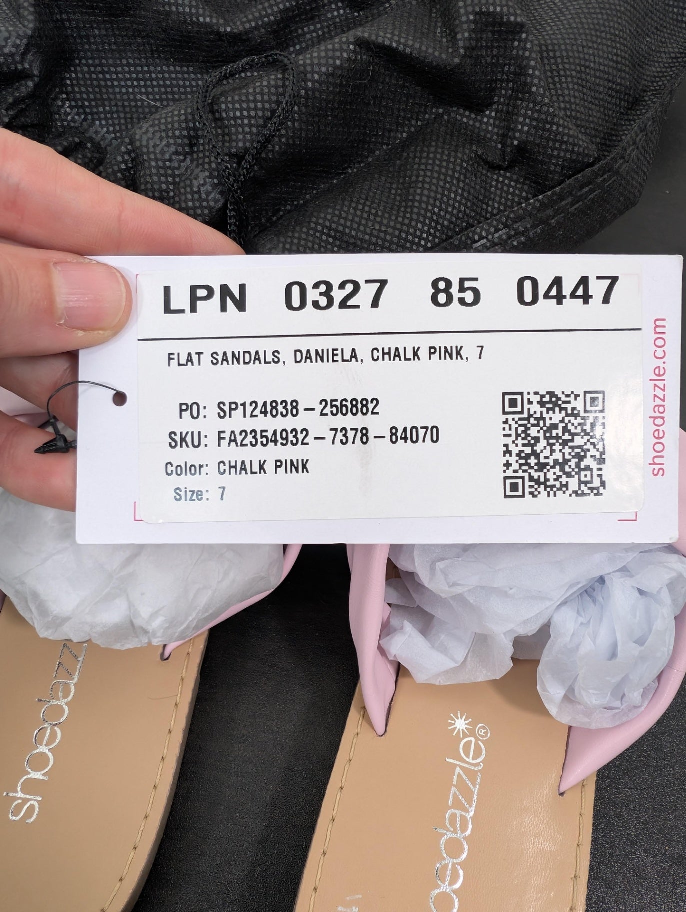 NWT Shoedazzle pink flats- 7
