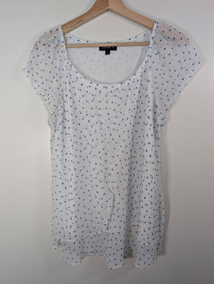 Tamara H. polka-dot blouse - L